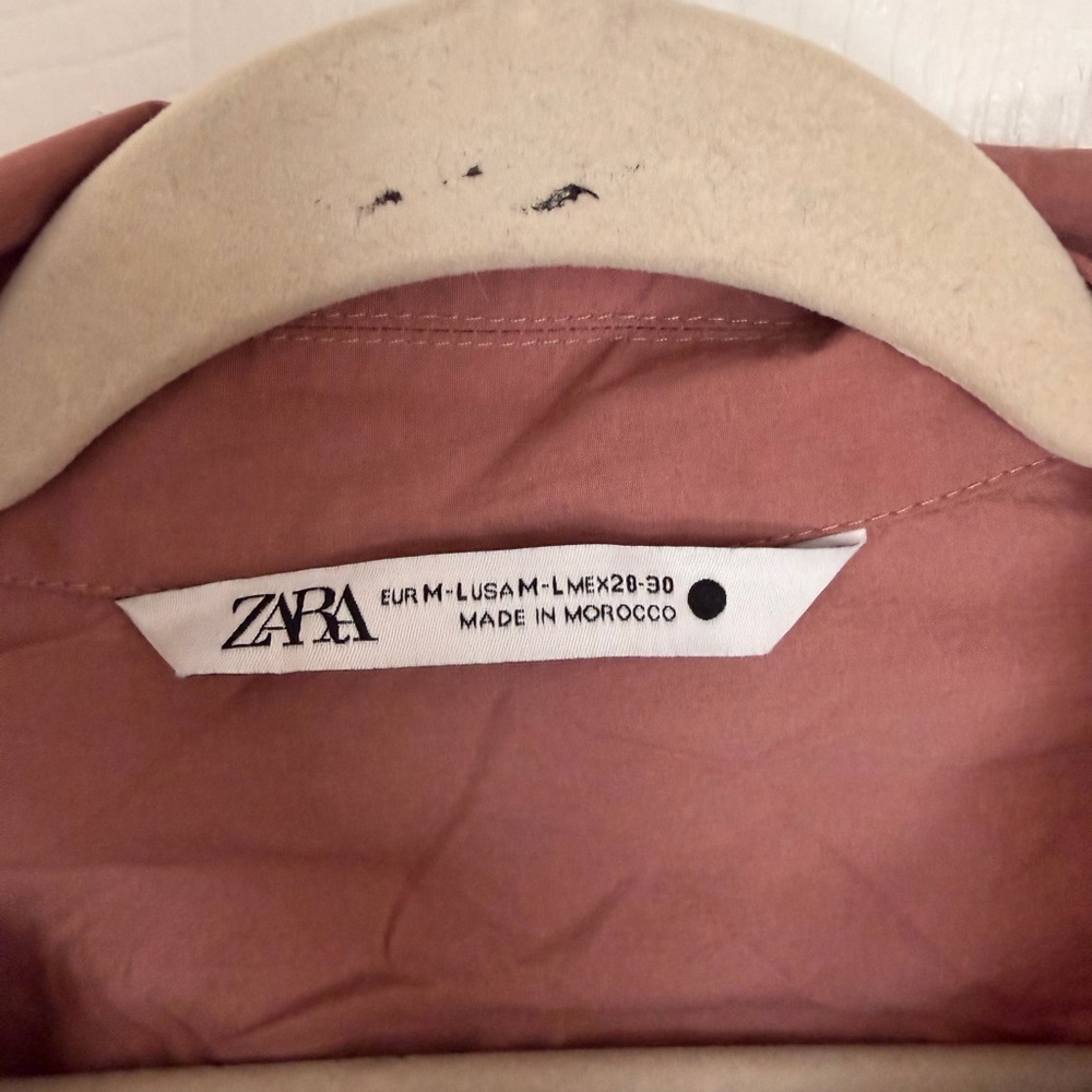 Zara Cropped Button Down - Picture 3 of 6